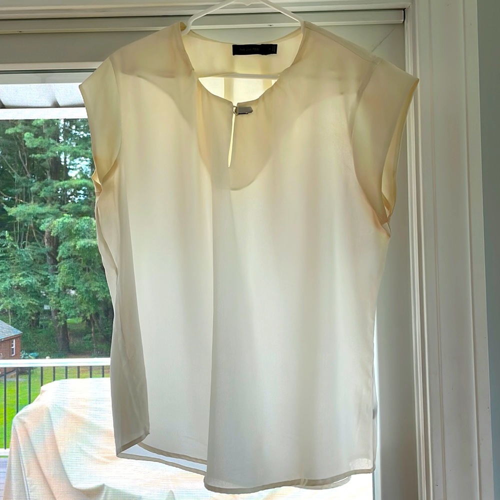 White blouse from The Limited, X-Large